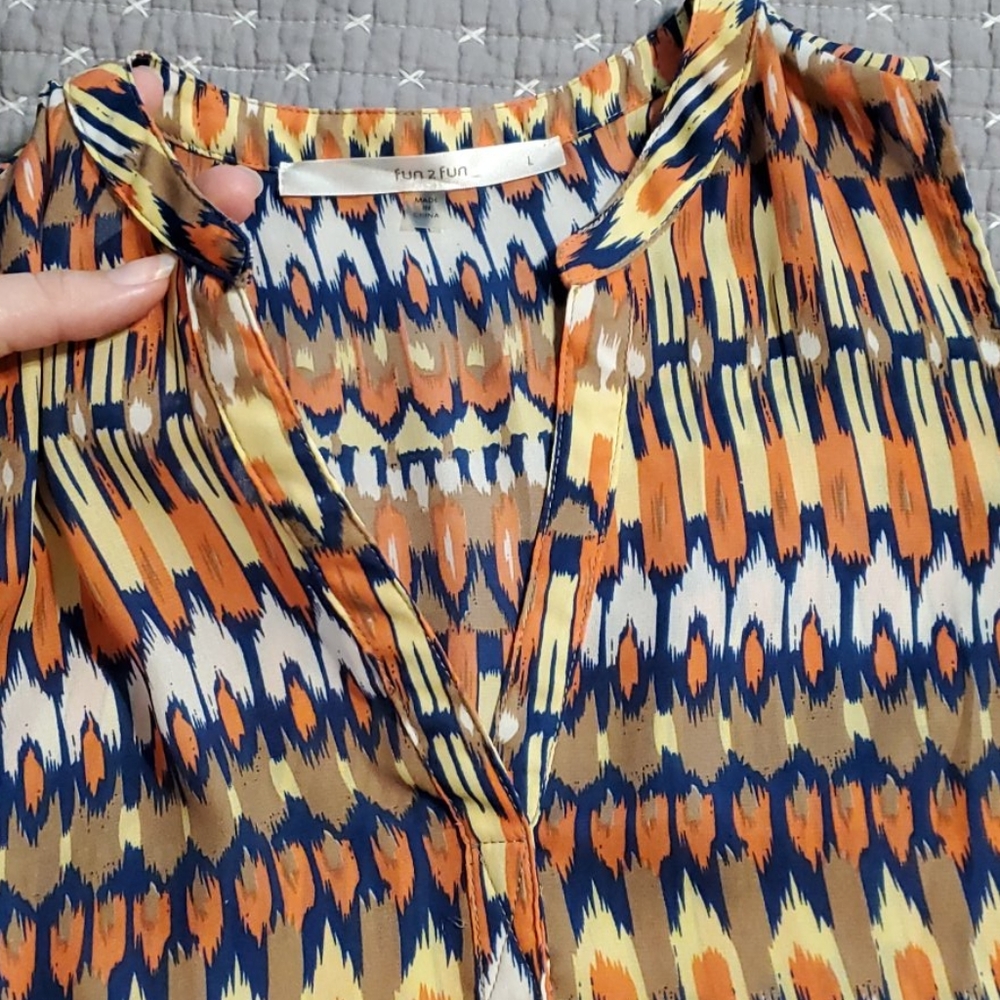 Multi colored Blouse - Picture 2 of 3